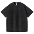 Men's Washed Black Heavyweight Oversized T-Shirt