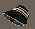 Foldable Vinyl Visor Hat - Women's Beach UV Protection Sun Cap