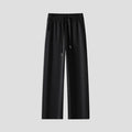 Men's Summer Straight Leg Trousers – Loose Wide Leg Cloud Cotton Elastic Drape Casual Pants