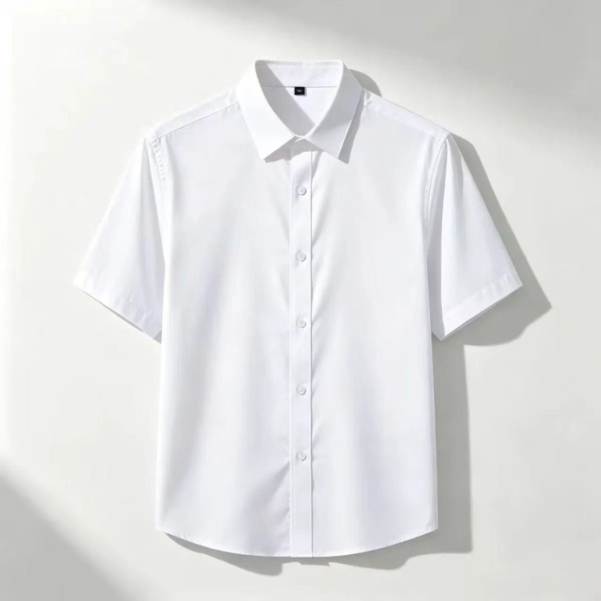 Men's Classic White Short Sleeve Shirt